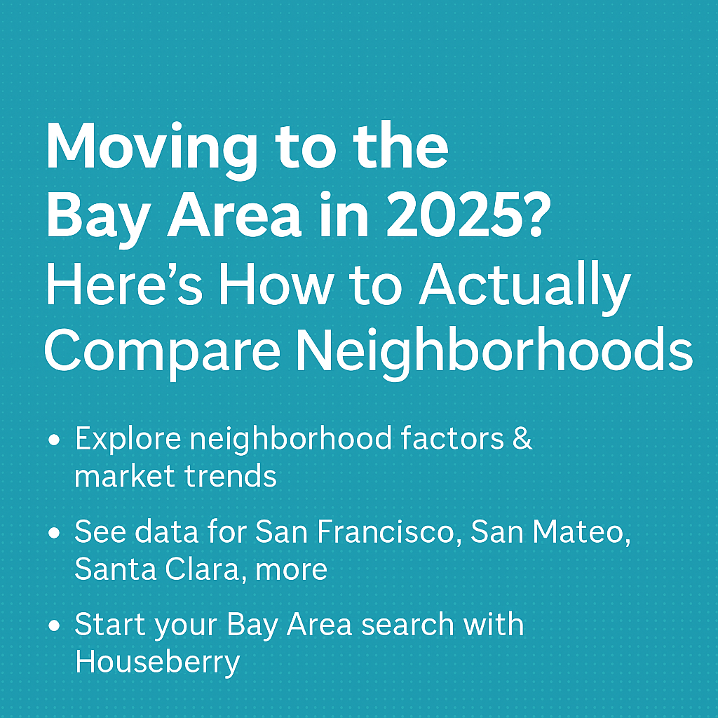 Moving to the Bay Area in 2025: Neighborhood Guide with Real Data